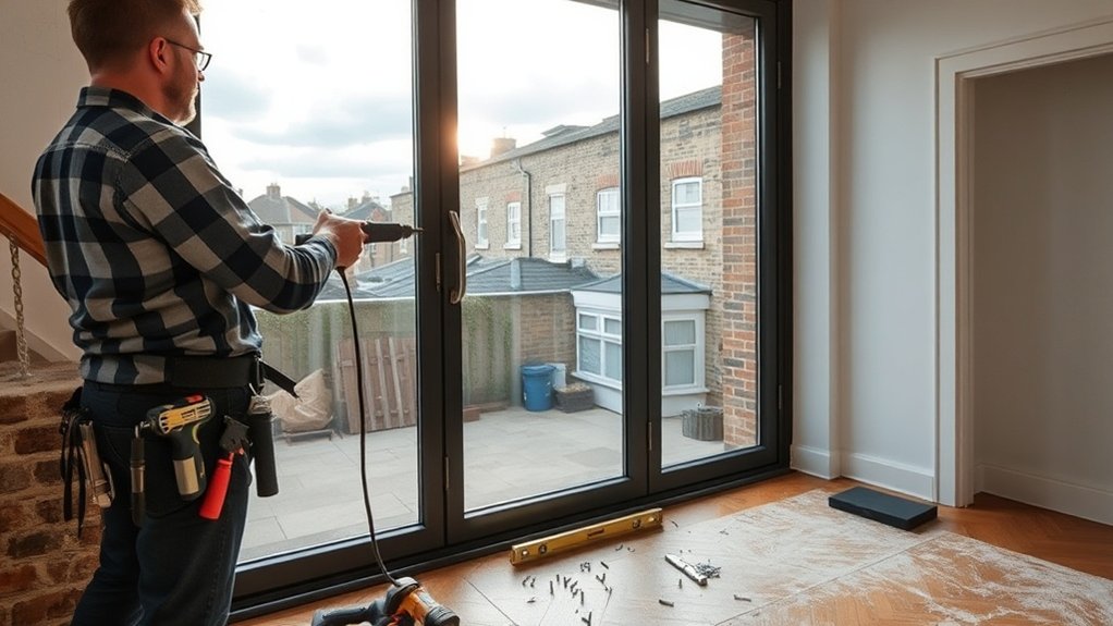 Aluminium Door Installation Earlsfield