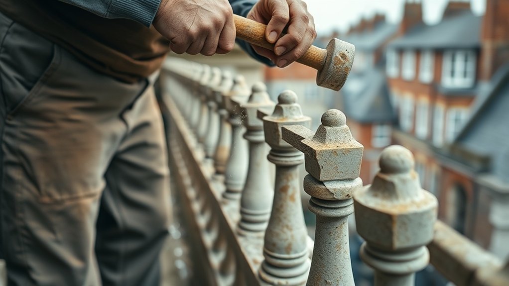 Balustrade Repair Earlsfield