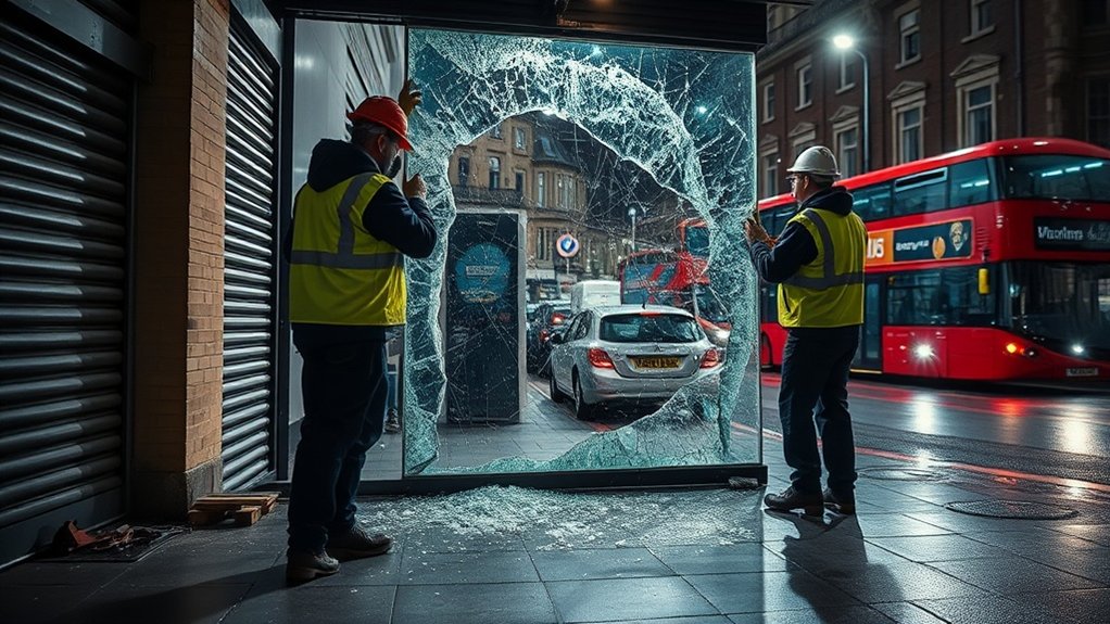Emergency Shop Front Repair Earlsfield