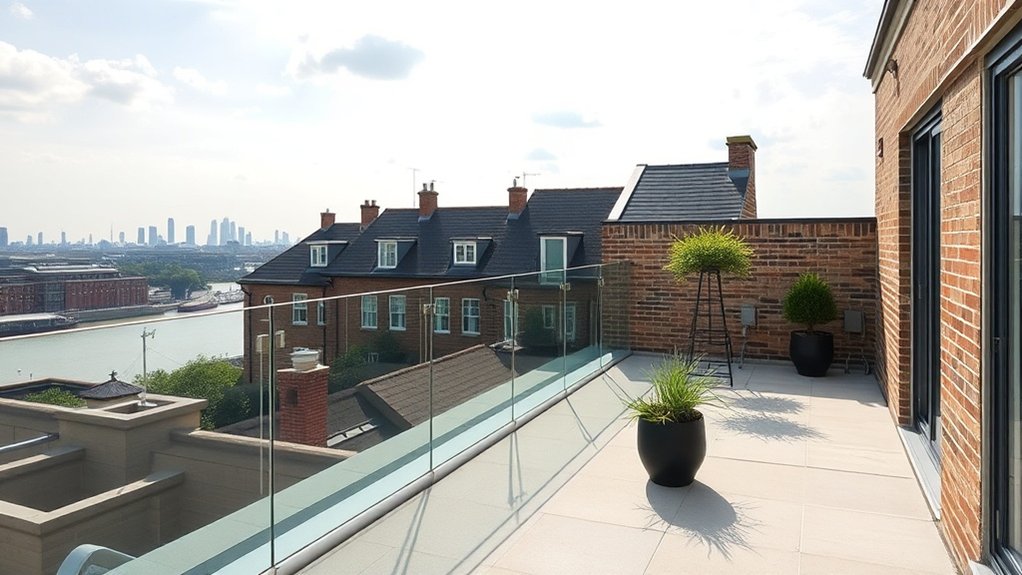 Frameless Glass Balustrades Earlsfield