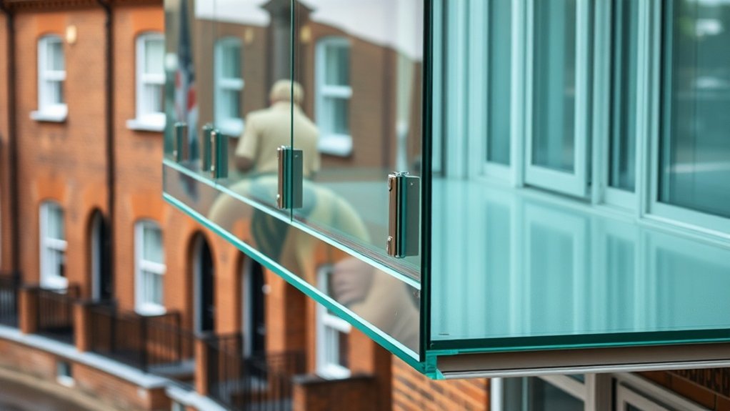 Glass Balcony Installation Earlsfield
