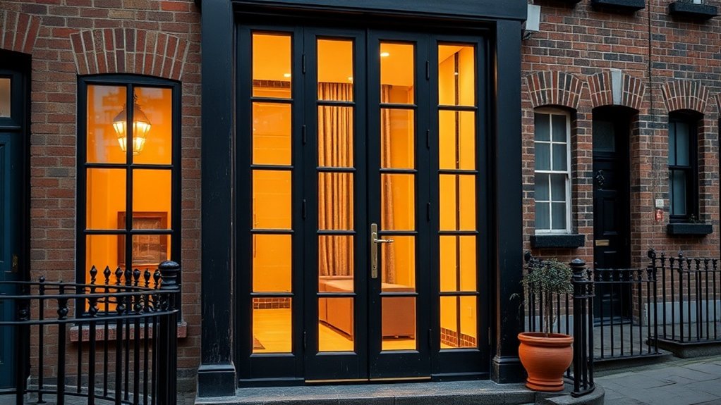 Glass Panel Doors Earlsfield