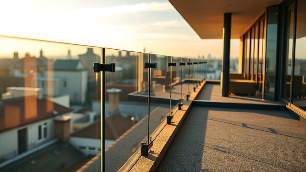Terrace Glass Balustrades Earlsfield